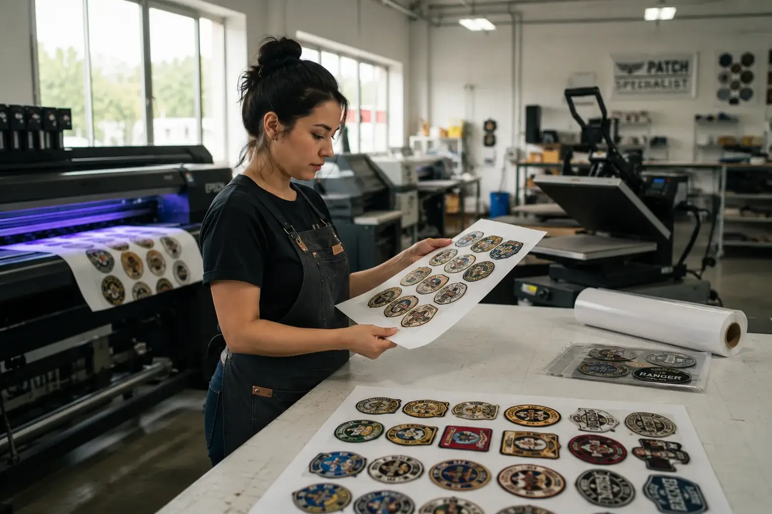 Patch Specialist embroidered and sublimated patch makers